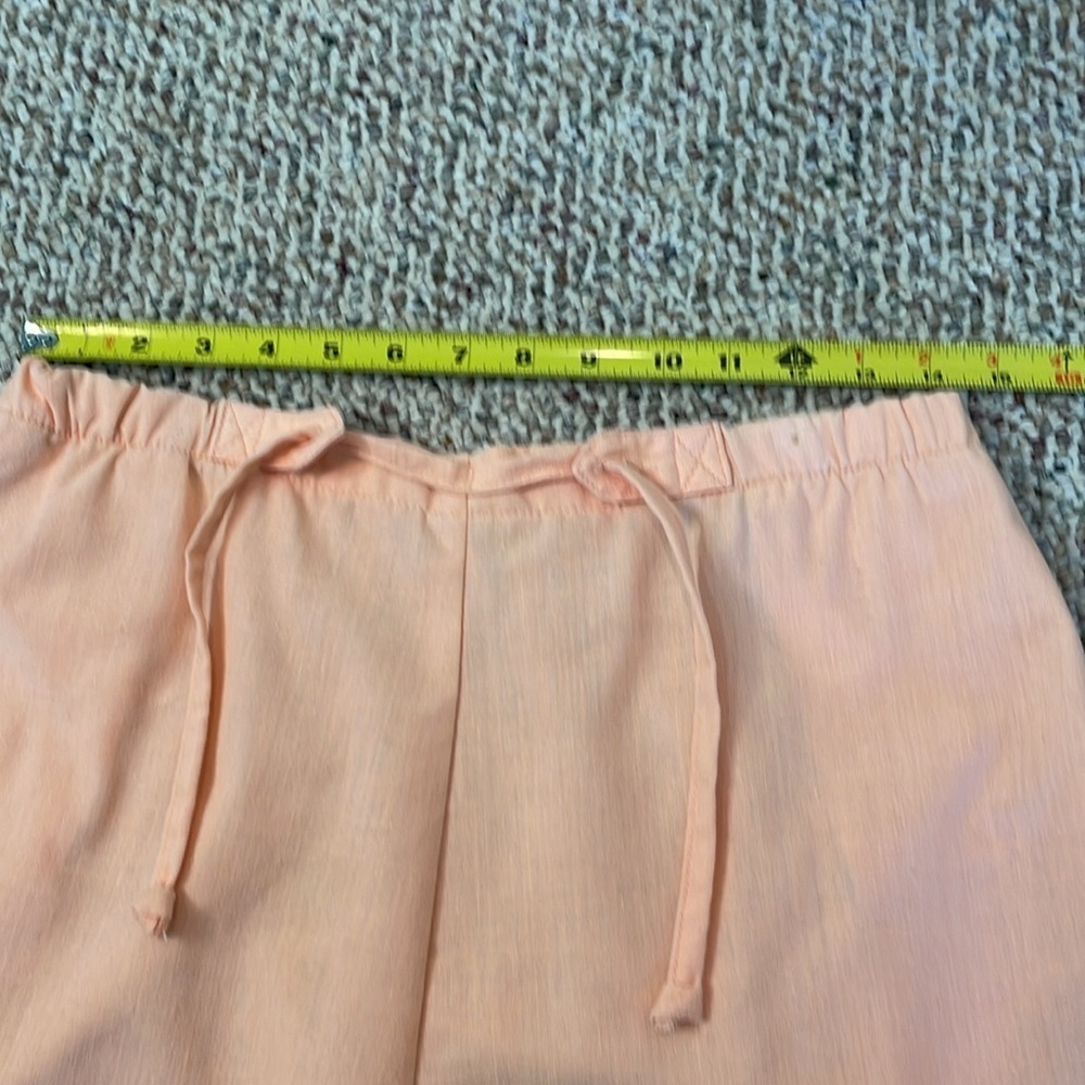 Vtg Jackson Square Peach A-Line Skirt. Size 7 - Picture 8 of 11